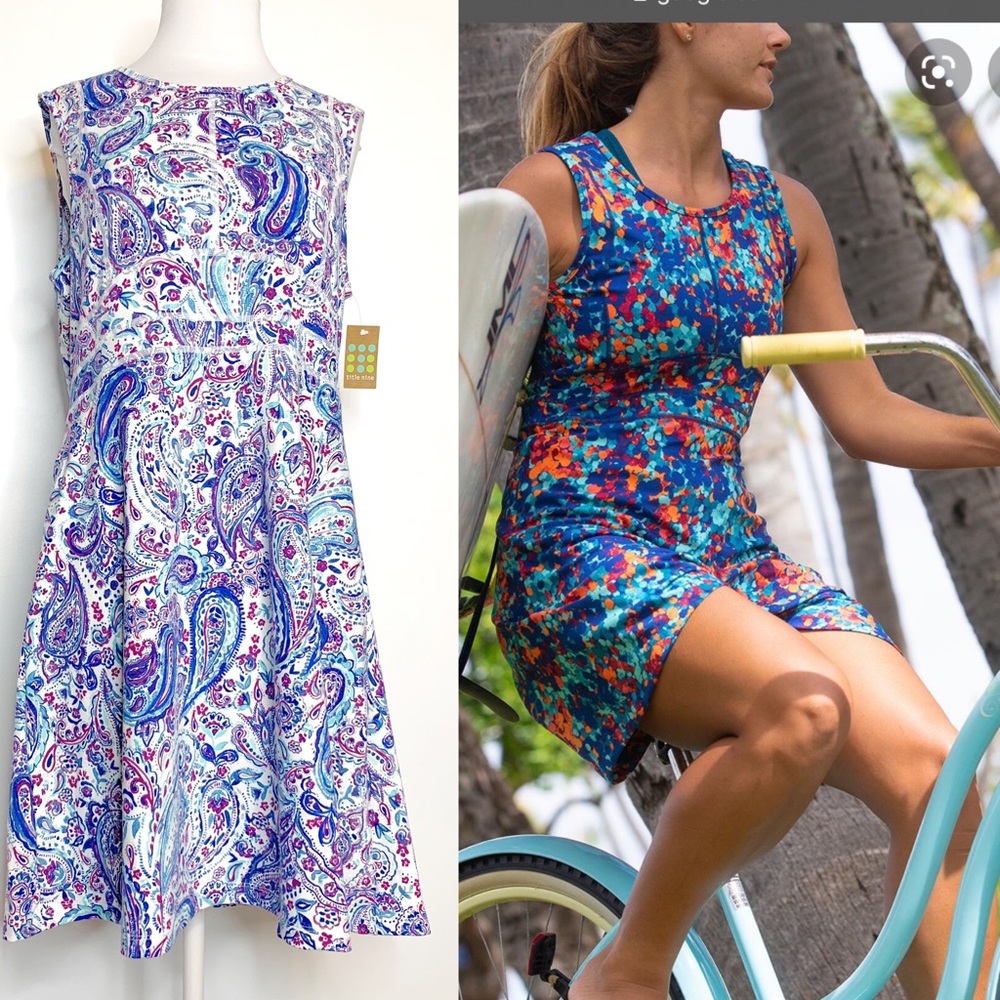 NWT Title Nine Dream Dress Paisley Buenos Aries